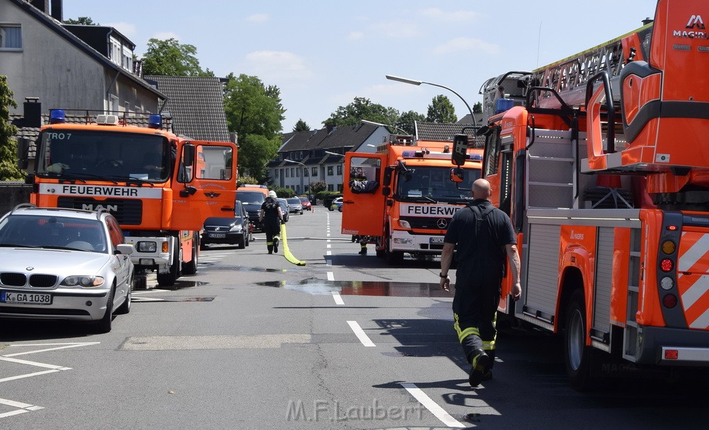 Feuer 1 Koeln Porz Grengel Waldstr P067.JPG - Miklos Laubert